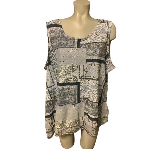 Cato Tops - Cato Woman Summer Top Size 22/24